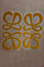 Maris Oversized Embellished Pocket Sweatshirt Top-Camel